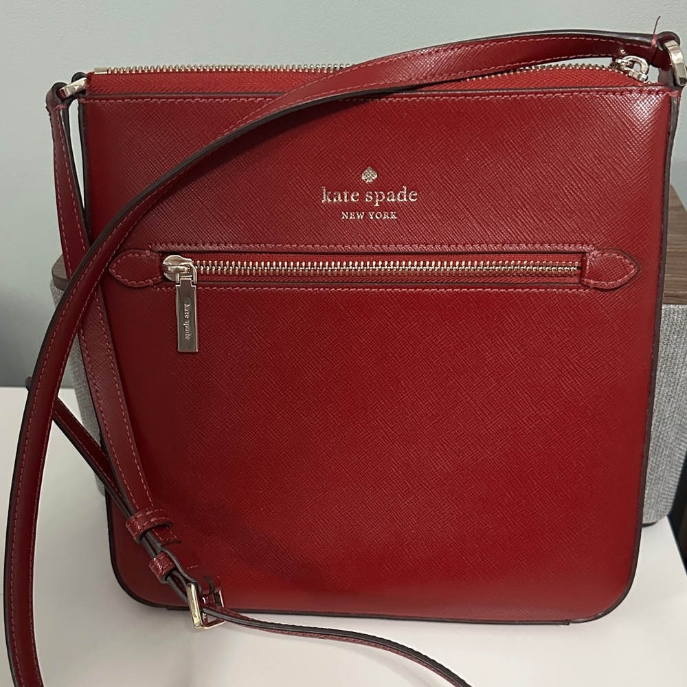 Kate Spade Vibrant Red Crossbody Bag